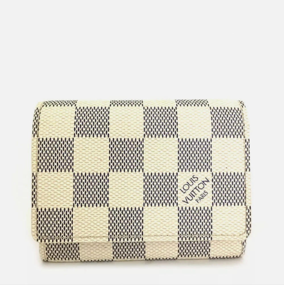 Louis Vuitton Damier Azur Envelope Carte de Visite Card Case